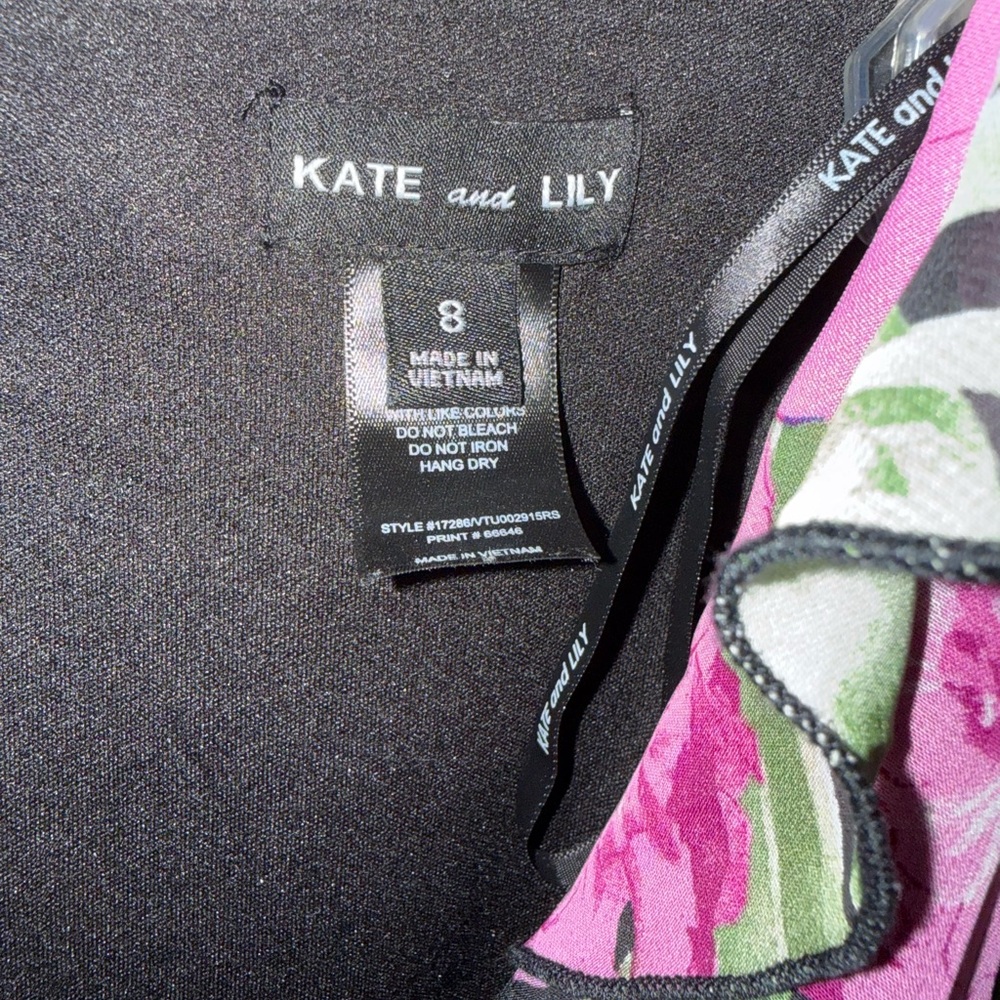 Kate and Lily Floral Dress